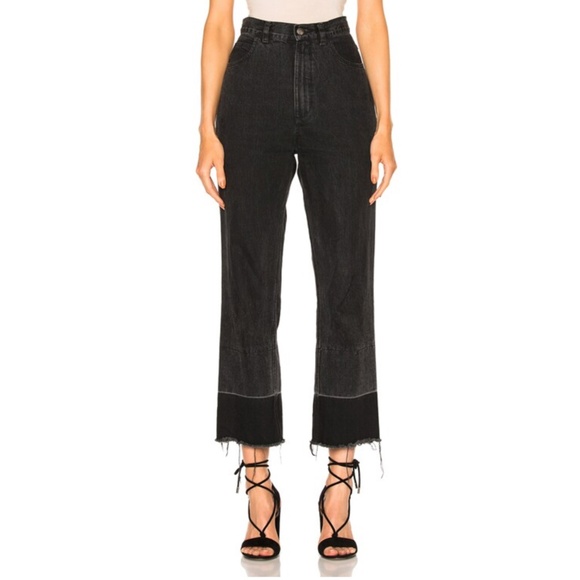 Rachel Comey Slim Legion Jeans in Black - Picture 1 of 4